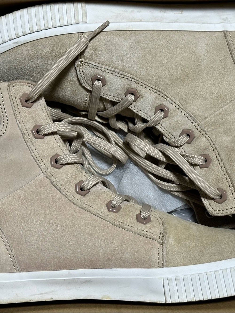 Timberland Skyla Bay 6 inch boots-light beige suede